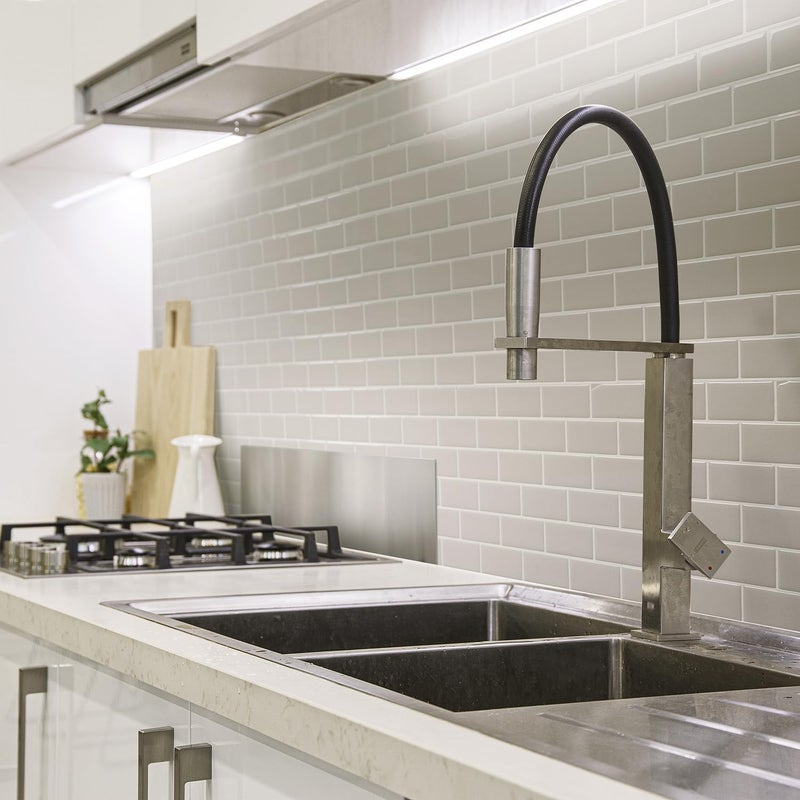 SMART TILES Peel and Stick Backsplash- 10 Sheets of 10.95" x 9.70" - 3D Adhesive Peel and Stick Tile Backsplash for Kitchen, Bathroom, Wall Tile, Cassandra - Image 5